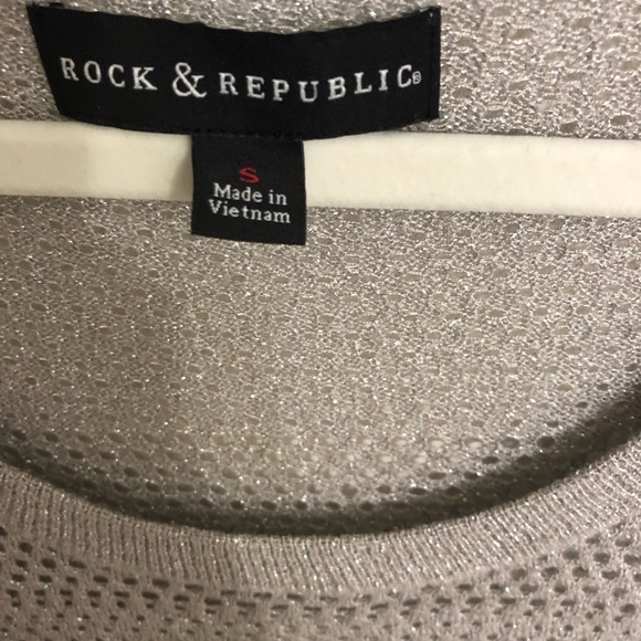 Grey sparkly top - Picture 3 of 6